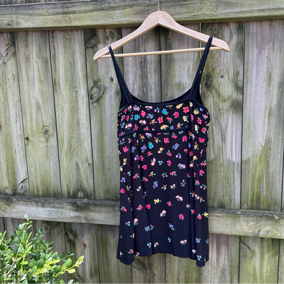 St. John’s Bay Tropical Floral Swim Dress Multicolor Plus‎ Size 16 NWT - Picture 14 of 16